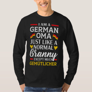 Camiseta Sou Um Alemão Oma Avó Alemanha Alemanha Bandeira
