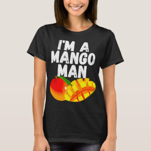 Camiseta Sou um amante de manga suculenta e manga