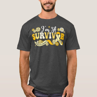 Camiseta Sou um apoio à conscientização de Canceres de infâ
