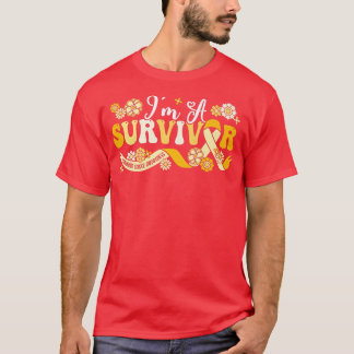 Camiseta Sou um apoio à conscientização de Canceres de infâ