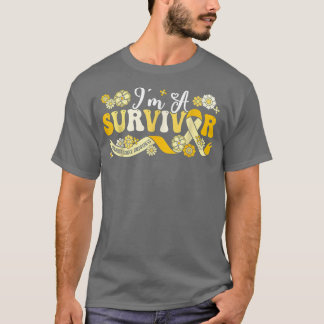 Camiseta Sou um apoio à conscientização de Canceres de infâ