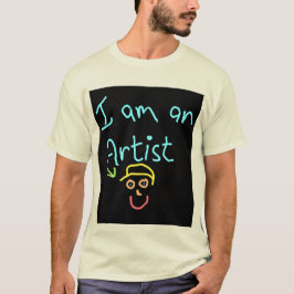 Camiseta Sou um Artista Quebrado, Brilhante, e Atrasado no 