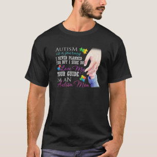 Camiseta Sou um Autismo Mãe Quebra-cabeça Autista Mãe Autis