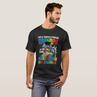 Camiseta SOU UM Avô Super Orgulhoso De Uma Criança Incrível