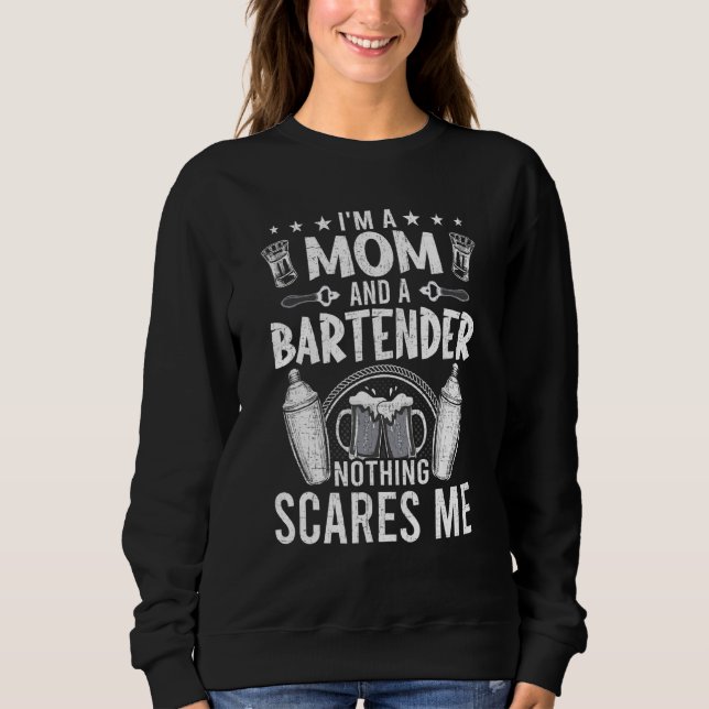 Camiseta Sou um Barman e Mãe de Bar Bartender (Frente)