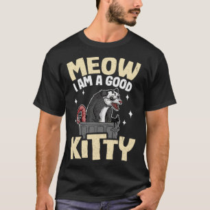 Camiseta Sou Um Bom Gatinho, Piada De Oculta, Possum 1