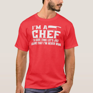 Camiseta Sou Um Chef Cook Kitchen Chef