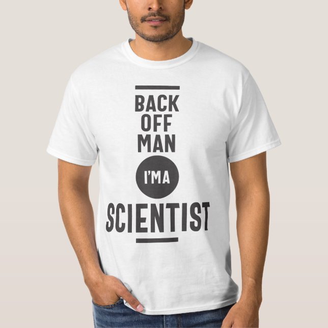 Camiseta Sou um cientista (Frente)