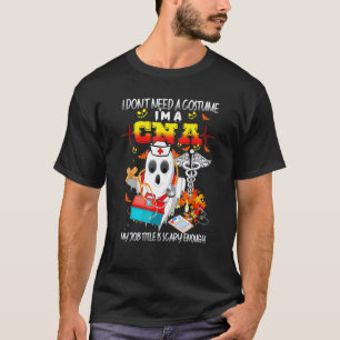 Camiseta Sou um Cna Meu Título De Trabalho É Assustador O S