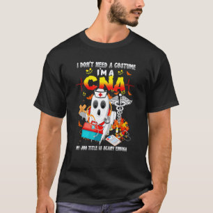 Camiseta Sou um Cna Meu Título de Trabalho É Assustador o S