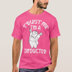 Camiseta Sou Um Condutor Com Baton E Conduzindo Música