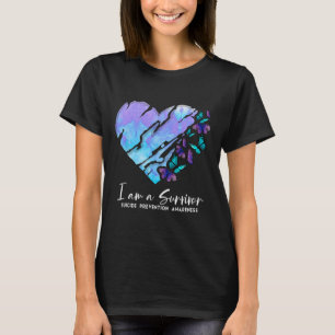 Camiseta Sou Um Coração De Sensibilização Para A Prevenção 
