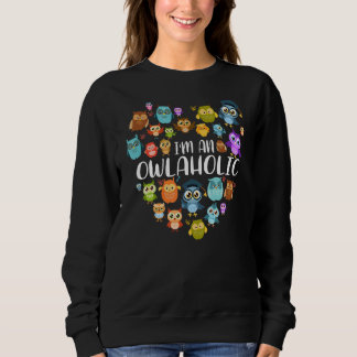 Camiseta Sou um Coruja Coruja Coruja Coruja Owlaholic para 