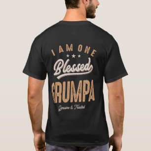 Camiseta Sou Um Dia de os pais Feliz De Grumpa Engraçado