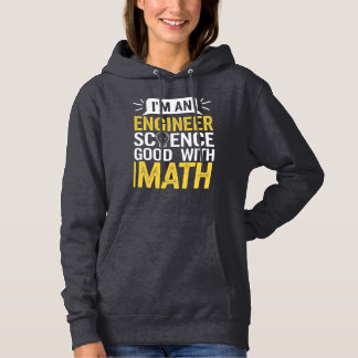 Camiseta Sou um Engenheiro da Ciência Bom com Matemática