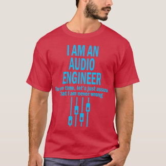 Camiseta Sou Um Engenheiro De Áudio
