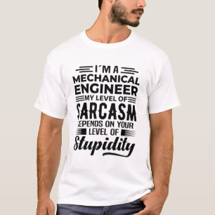 Camiseta Sou um Engenheiro Mecânico