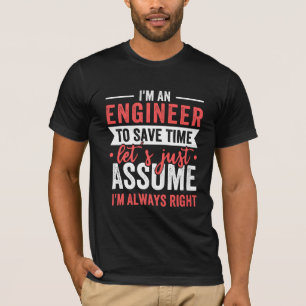 Camiseta Sou um ENGENHEIRO, para salvar o Vamos do tempo, a