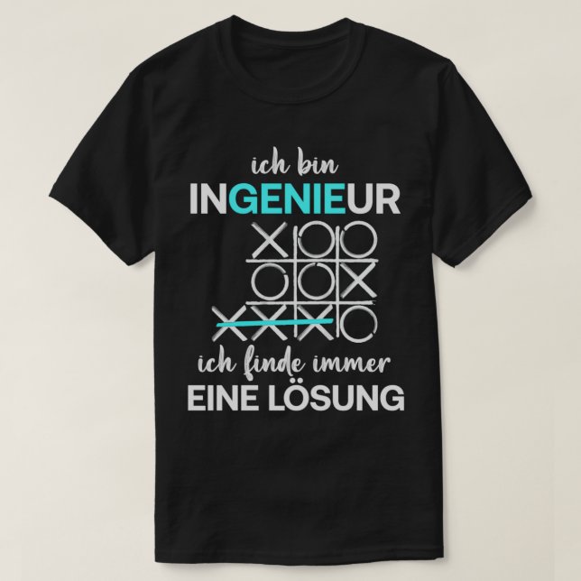Camiseta Sou Um Engenheiro Que Sempre Encontro Uma Solução (Frente do Design)