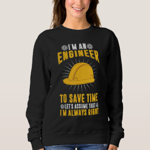 Camiseta Sou um Engenheiro Vamos Supor Que Estou Sempre Cer