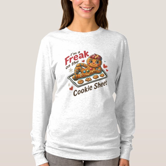 Camiseta Sou um Freak na Assadeira | Engraçado (Frente)