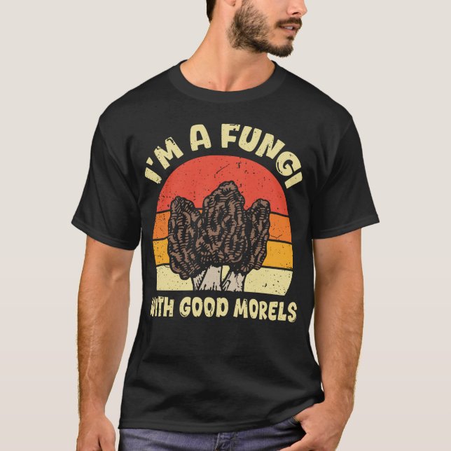 Camiseta Sou um fungo cogumelo engraçado (Frente)