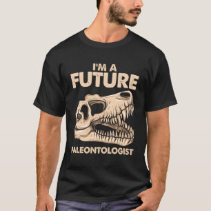 Camiseta Sou Um Futuro Paleontólogo Dinossauros Paleontológ