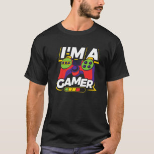 Camiseta Sou um Gamer Video Game Player Geek Pc Console