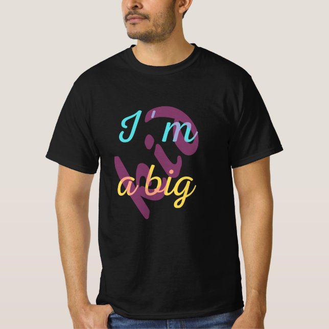 Camiseta Sou um garoto grande (Frente)