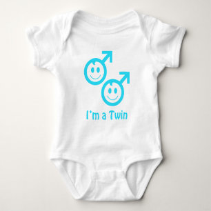 Camiseta Sou um gêmeo