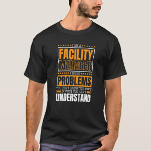 Camiseta Sou Um Gerenciador De Instalações Gerenciamento De