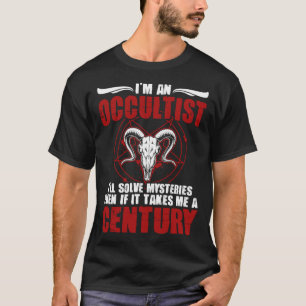 Camiseta Sou um Gótico de Baphomet Satanático por Witchcraf