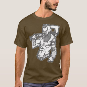 Camiseta Sou um guerreiro Clássico de Sujeira