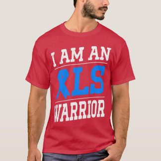 Camiseta Sou um guerreiro da ELA Dando um presente para a c