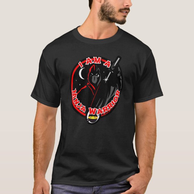 Camiseta Sou Um Guerreiro Ninja (Frente)