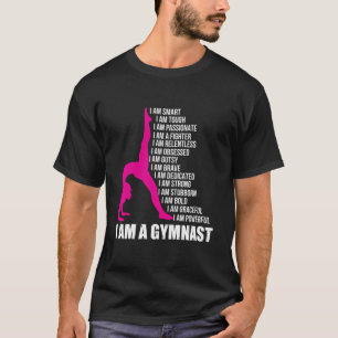 Camiseta Sou Um Gymnast Engraçado Gymnastics Gymnastics Gif