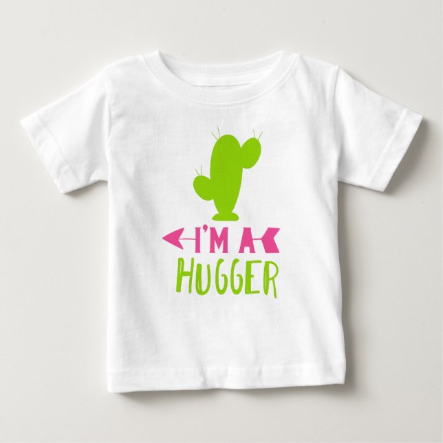 Camiseta Sou um Hugger, Cactus, Cactos, Succulent, Plant (Frente)