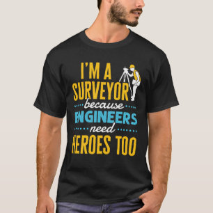 Camiseta Sou um investigador porque Engenheiros também prec