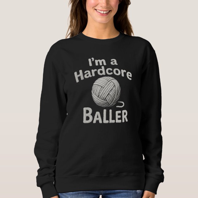 Camiseta Sou um jogador de basquete hardcore (Frente)