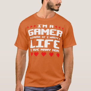 Camiseta Sou Um Jogador Porque