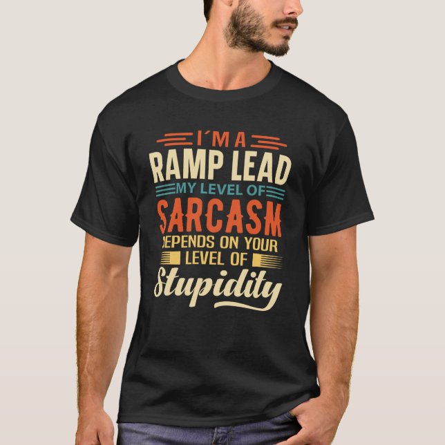 Camiseta Sou um líder de rampa (Frente)