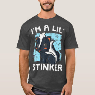 Camiseta Sou Um Lil Stinker Selvagem Animal Skunk Whisperer