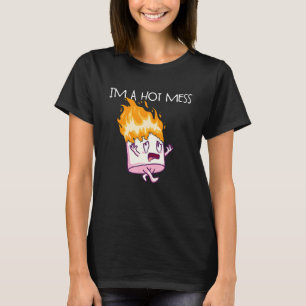 Camiseta Sou Um Marshmallow de S'Mores de Acampamento Bagun