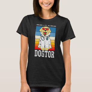 Camiseta Sou um médico veterinário de medicina veterinária.