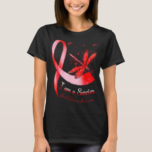 Camiseta Sou Um Mês de Conscientização sobre Doenças Cardía
