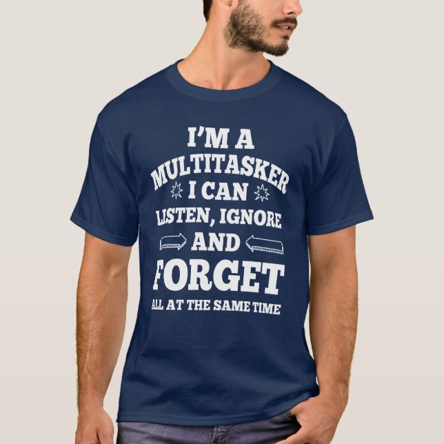 Camiseta Sou um Multitarefa (Frente)