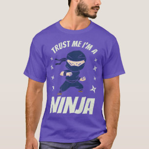 Camiseta Sou um Ninja Japonês Shinobi Samurai 