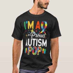 Camiseta Sou um orgulhoso Pop Autismo Correspondente ao Dia