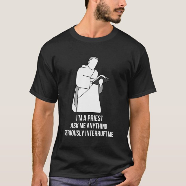 Camiseta Sou um Padre Inclusivo (Frente)