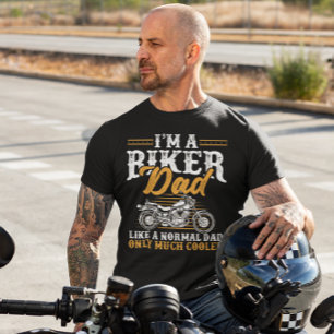 Camiseta Sou um Pai de motocicleta Engraçado de Biker Pai